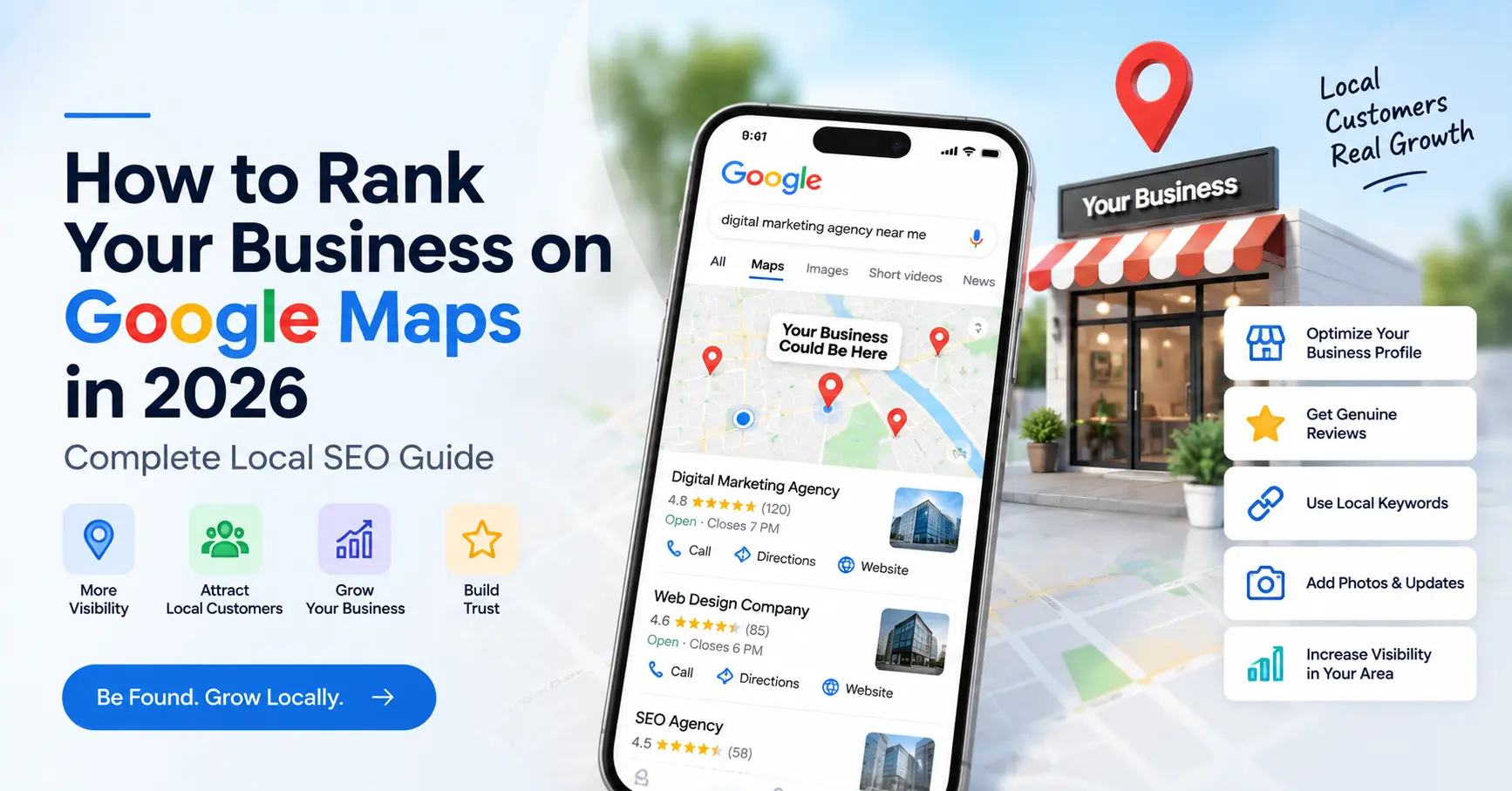 How to Rank Your Business on Google Maps in 2026: Local SEO Guide