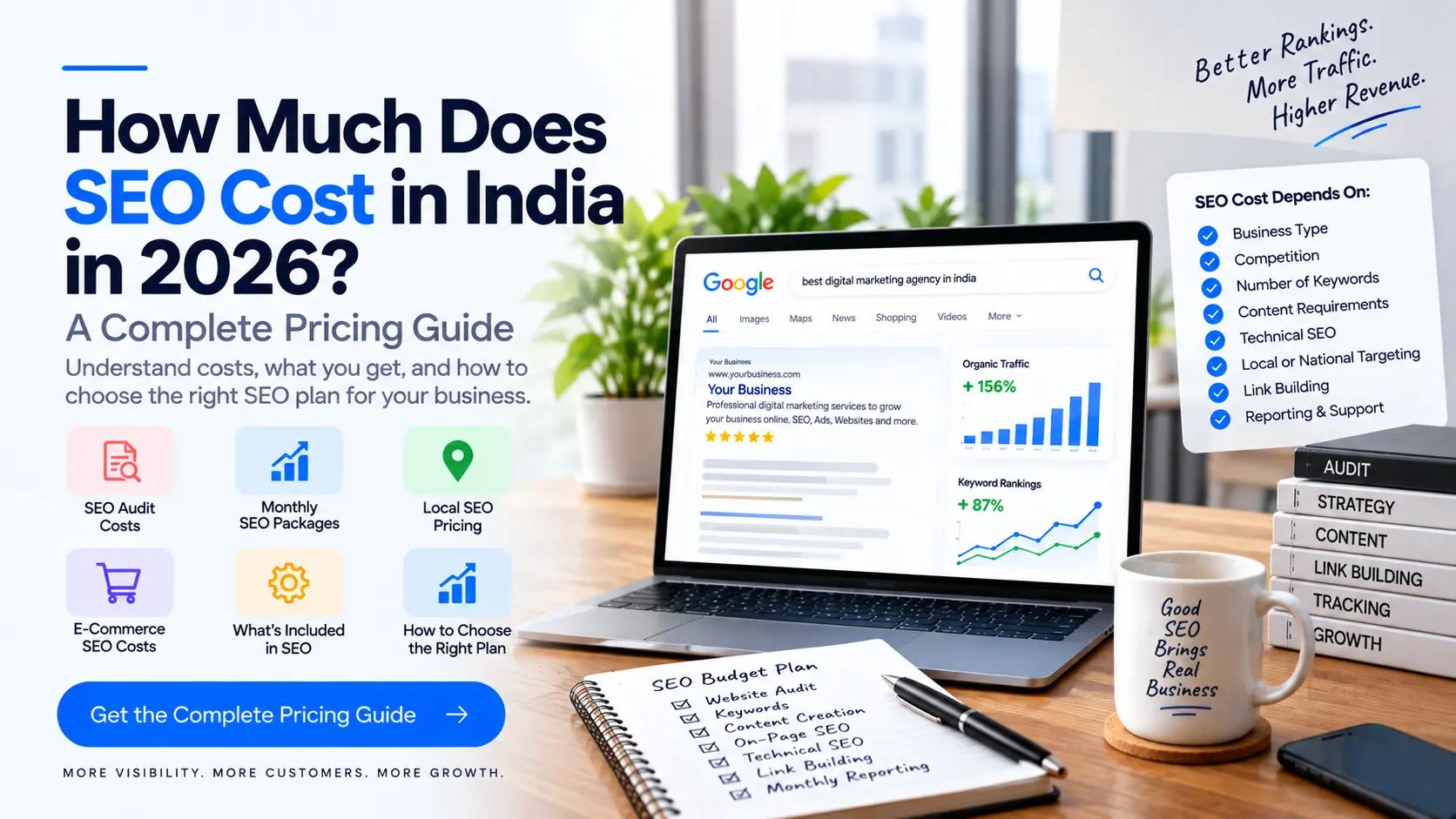 How Much Does SEO Cost in India in 2026? Complete Pricing Guide