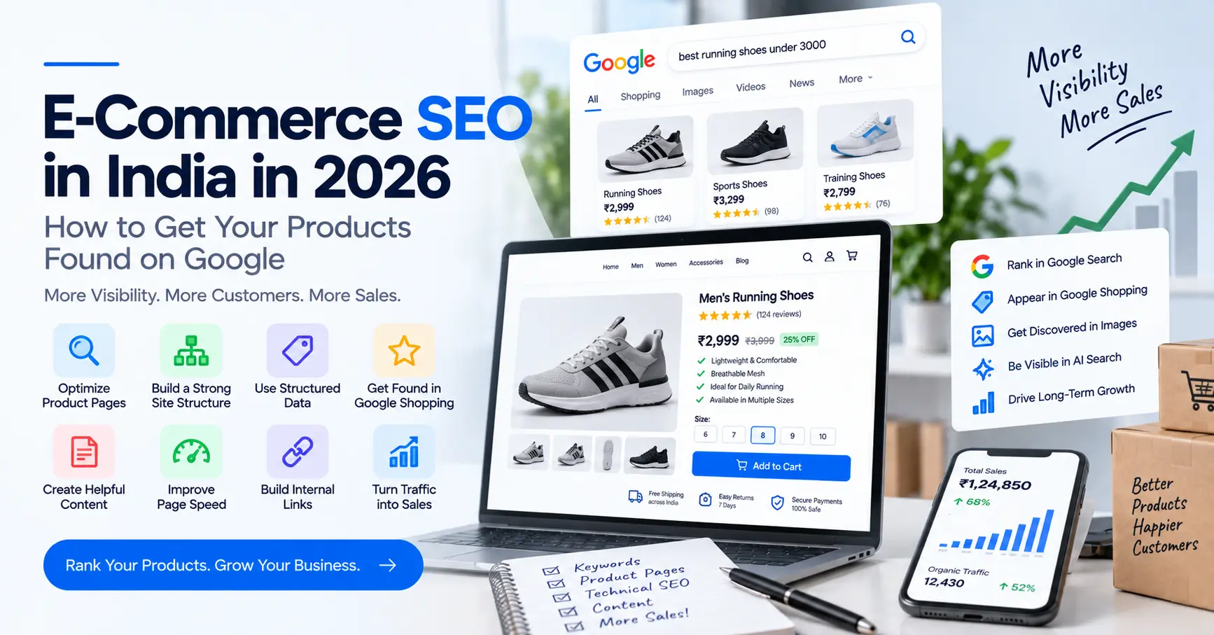 E-Commerce SEO in India: How to Get Your Products Found on Google in 2026