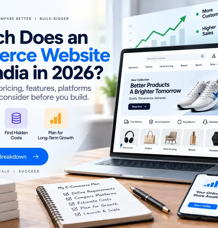 How Much Does an E-Commerce Website Cost in India in 2026?